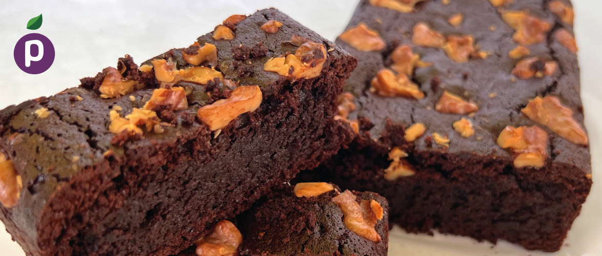 Brownie keto de harina de almendras